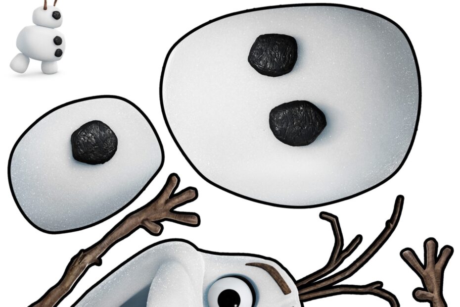 Olaf Printable From Disney Frozen Olaf Template For Crafts