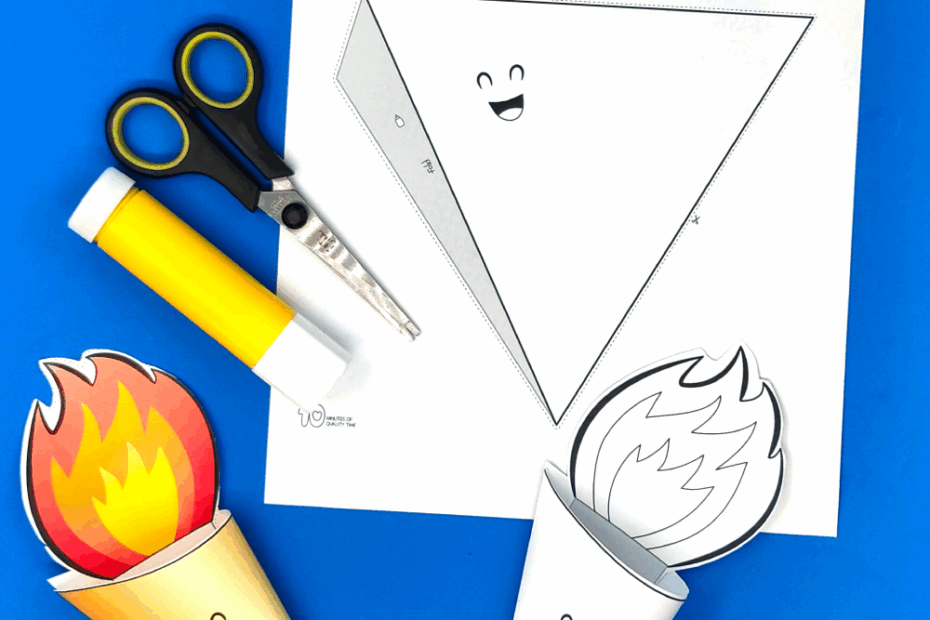Olympic Torch Craft 10 Minutes Of Quality Time