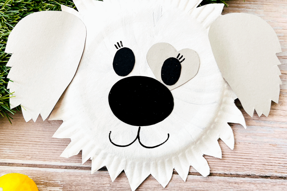 Paper Plate Dog Craft Arty Crafty Kids