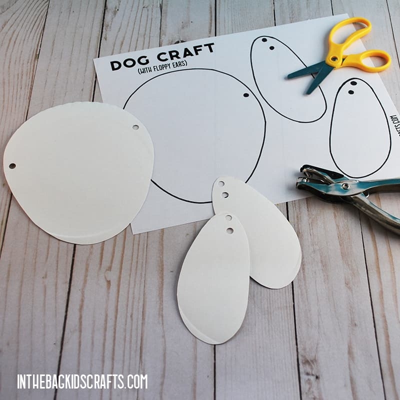Paper Plate Dog Craft with Floppy Ears In The Bag Kids Crafts