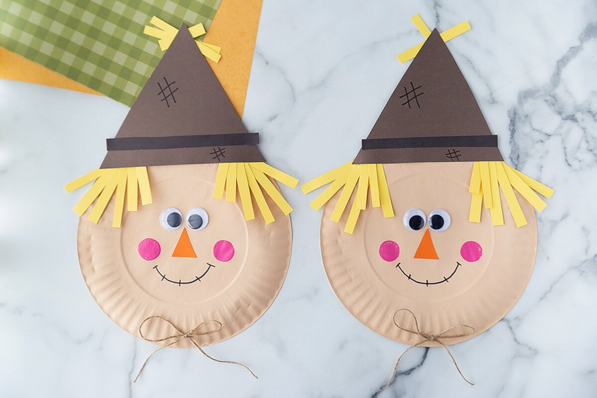 Paper Plate Scarecrow Craft The Best Ideas For Kids