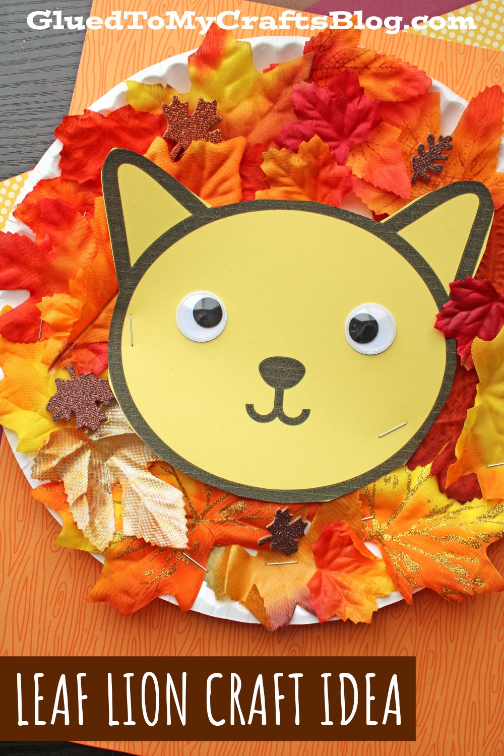 Paper U0026 Leaf Lion Mane Craft