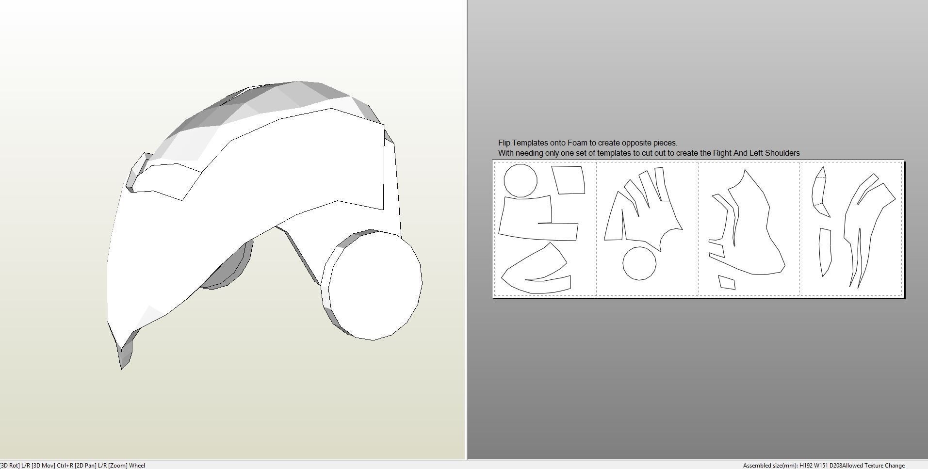 Papercraft Ironman Helmet Papercraft Pdo File Template For Iron Man Mark 4 U0026 6 Full Armor Printable Papercrafts Printable Papercrafts