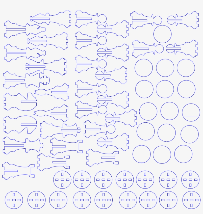 Pieces From This Template Chess Transparent PNG 829x834 Free Download On NicePNG