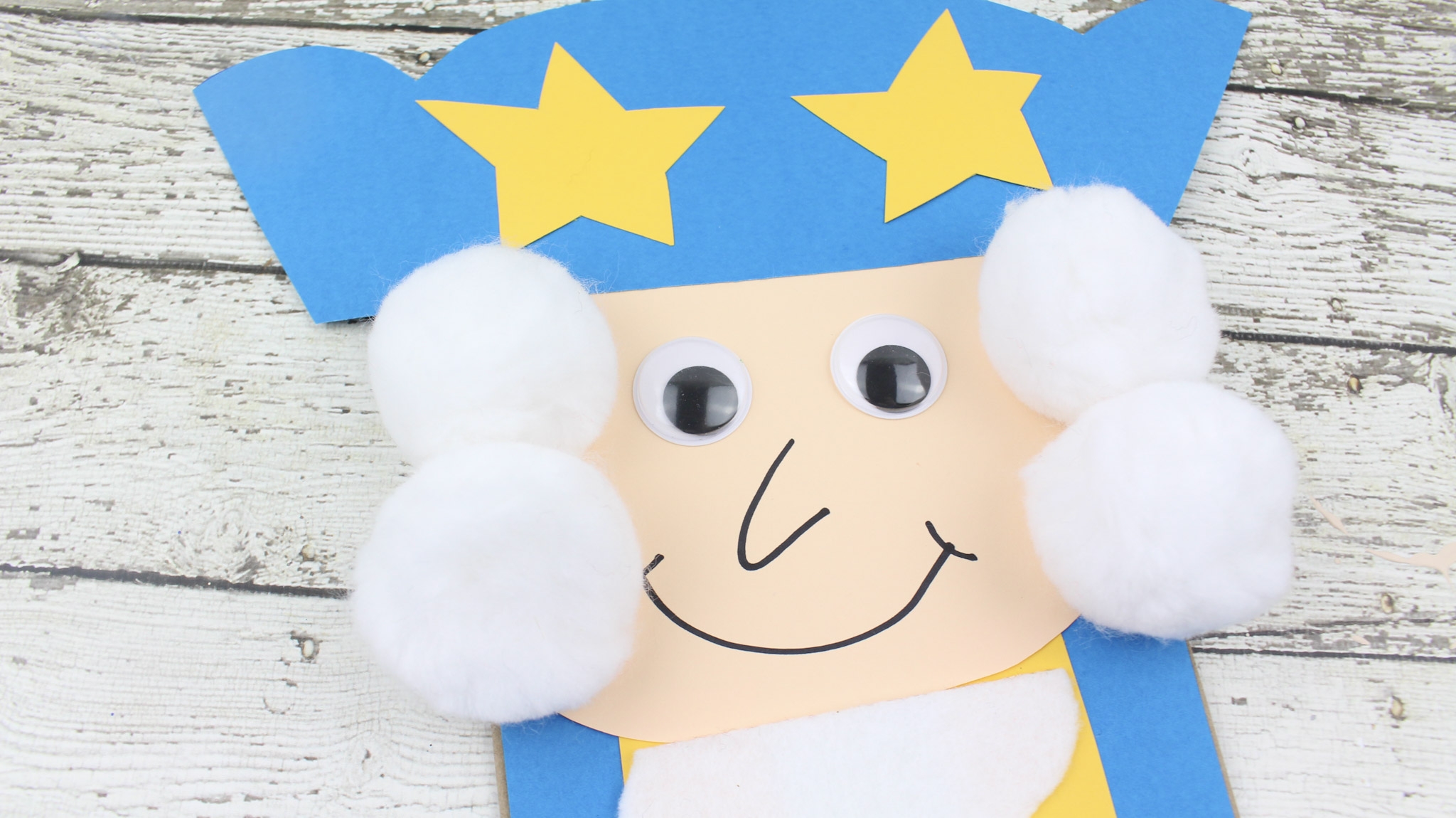President s Day George Washington Paper Bag Kid s Craft