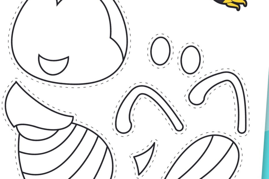Printable Bee Craft With Free Template