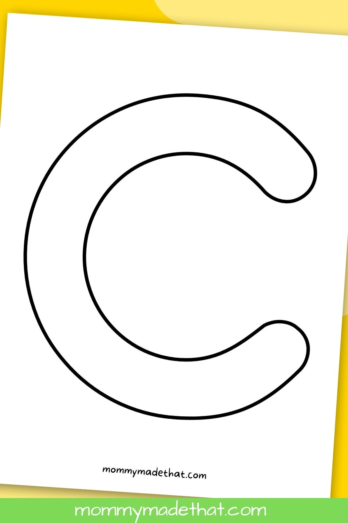 Printable Letter C Grab The Free Templates 