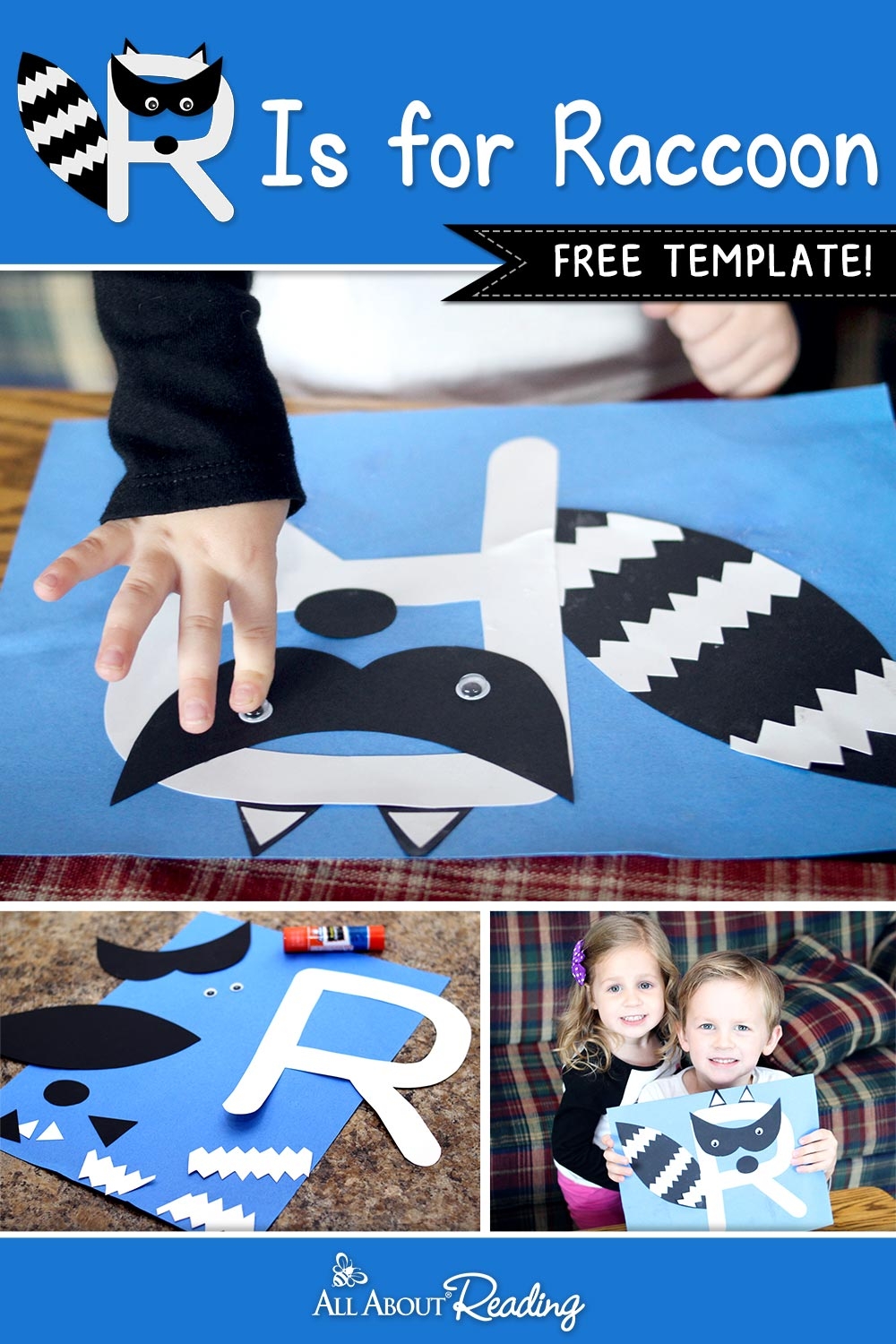 Printable Letter R Craft R Is For Raccoon FREE Download 