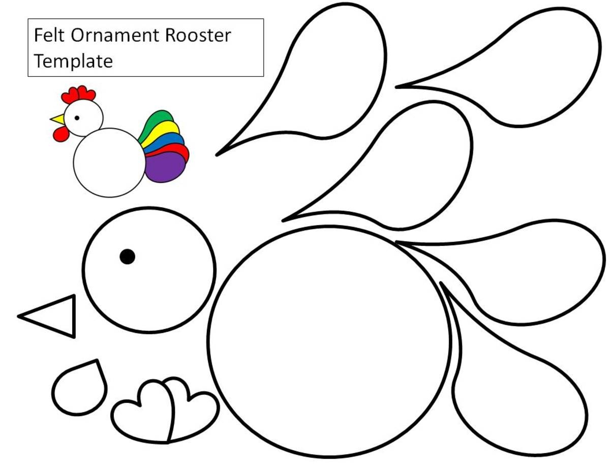 Printable Rooster Crafts For Kids HubPages
