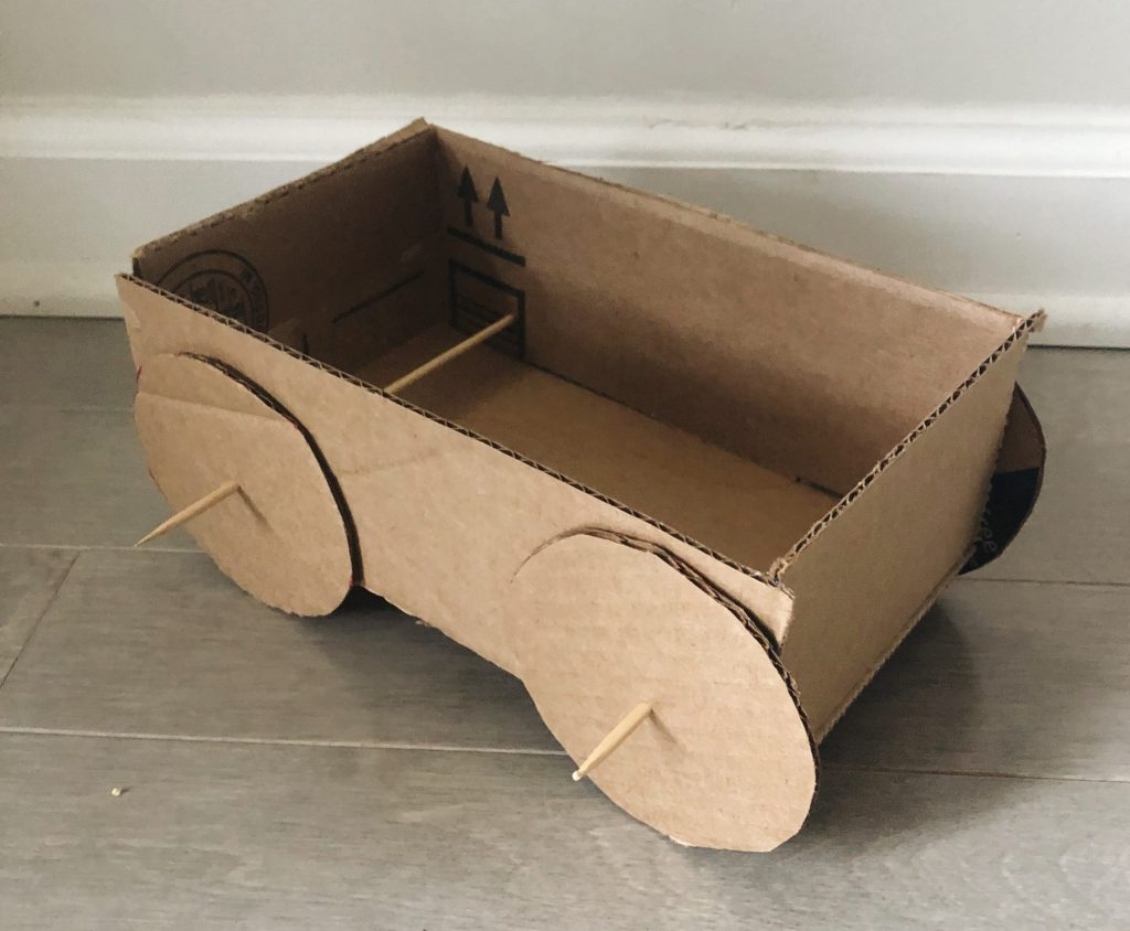 free printable covered wagon craft template