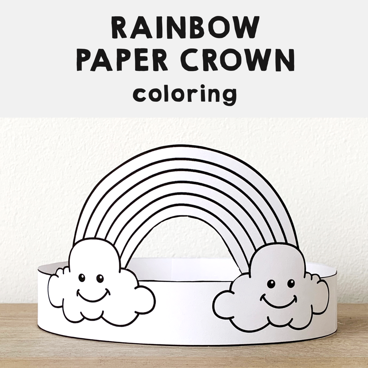 spring template printable craft