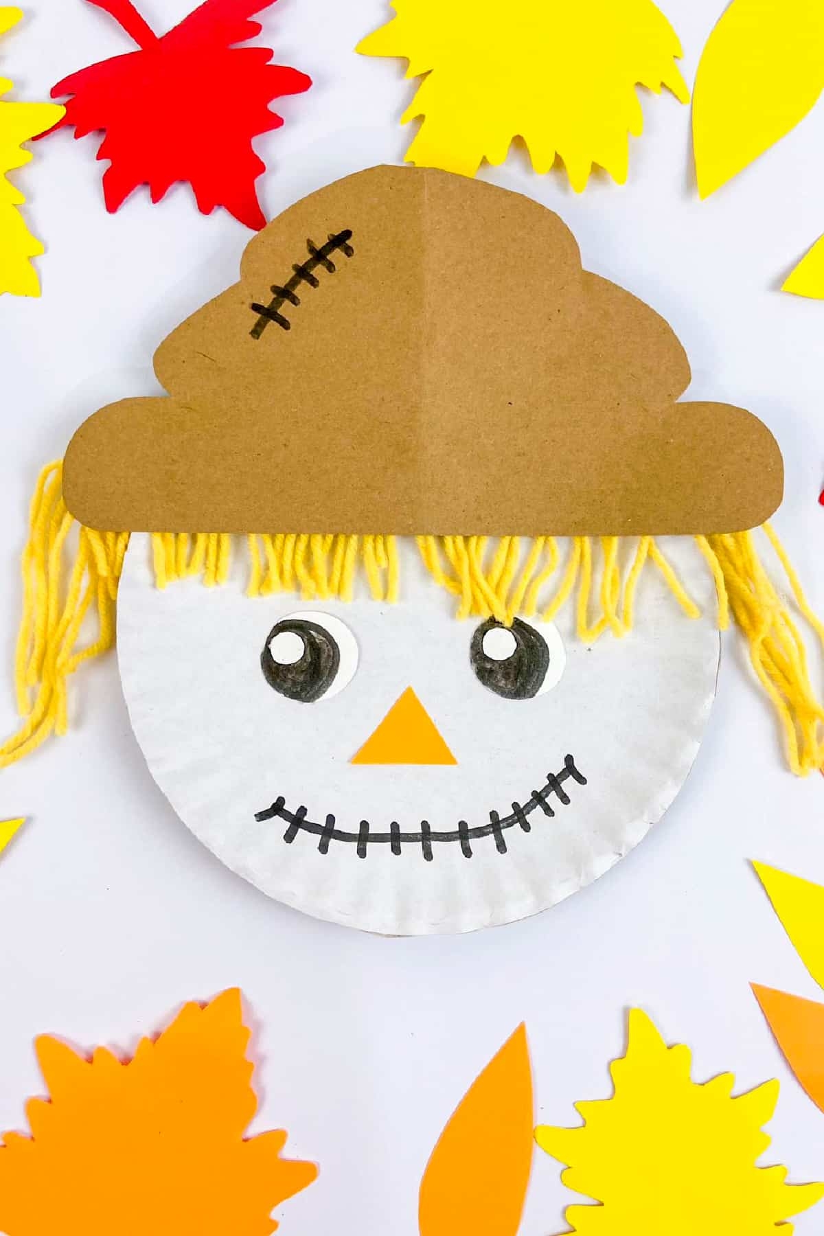 Scarecrow Paper Plate