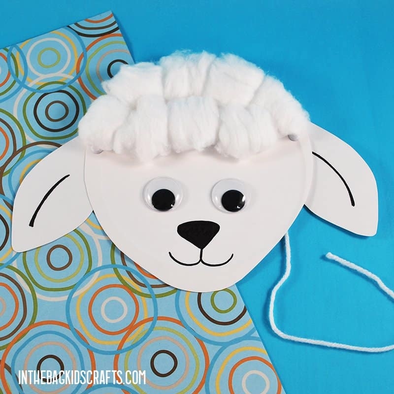 Sheep Craft With Cotton Balls FREE Template In The Bag Kids Crafts