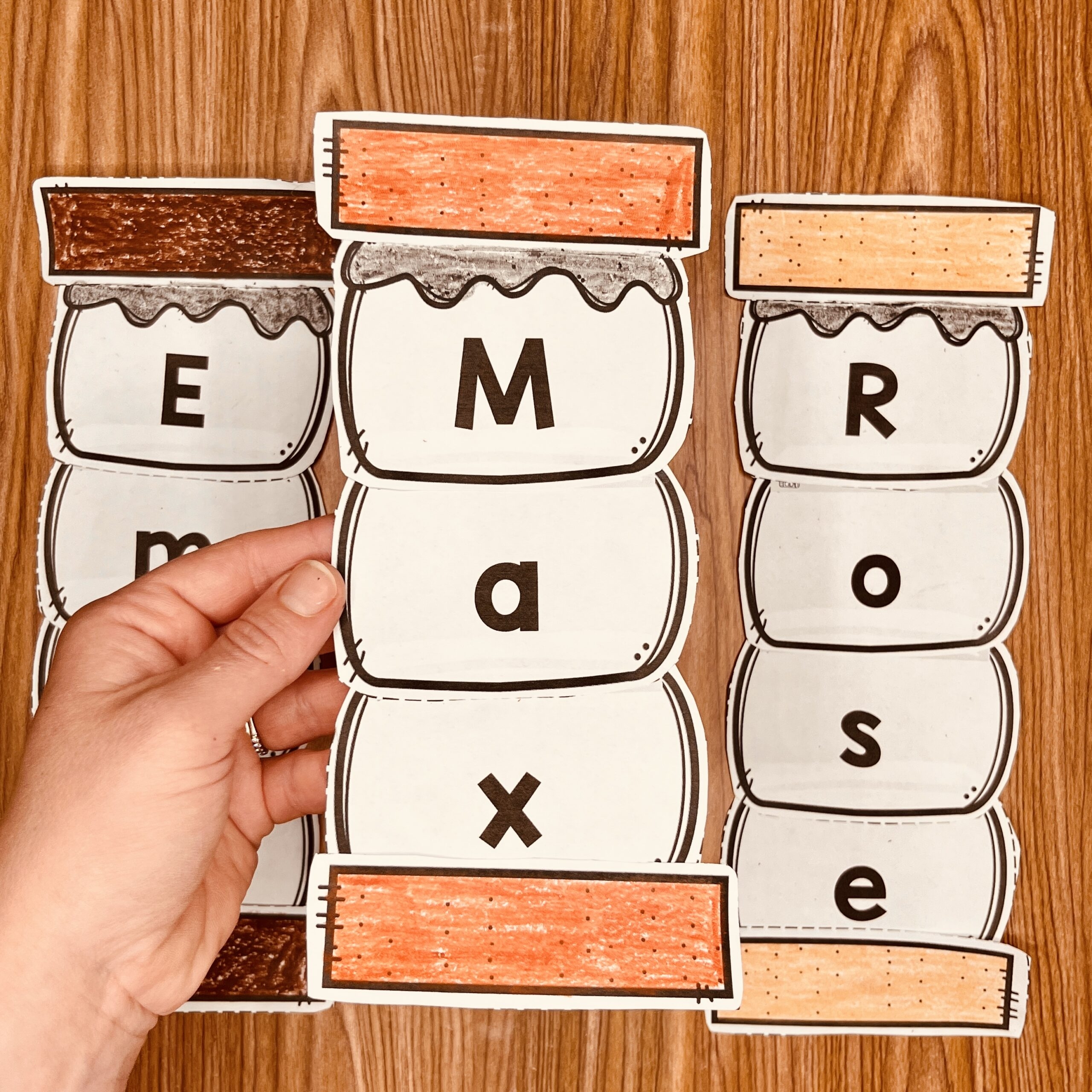 Smore Name Craft End Of The Year Or Summer Activities Simply 