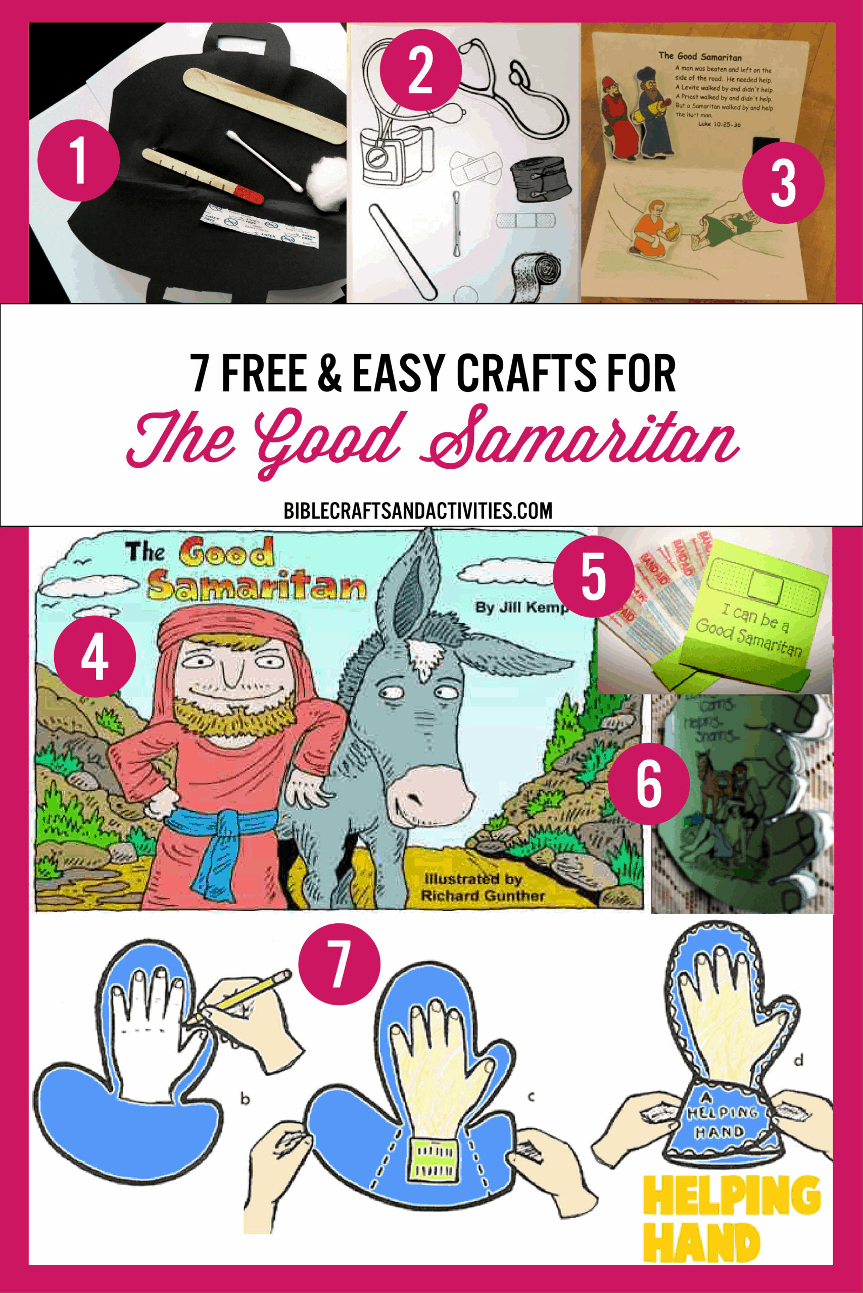 Sunday School Crafts For The Good Samaritan Bible Crafts And Activities