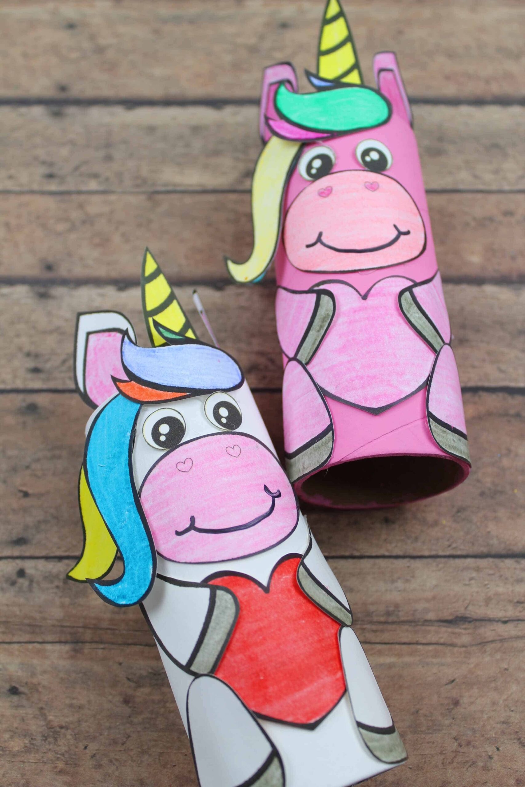 Super Cute Toilet Tube Unicorn Craft The Inspiration Edit