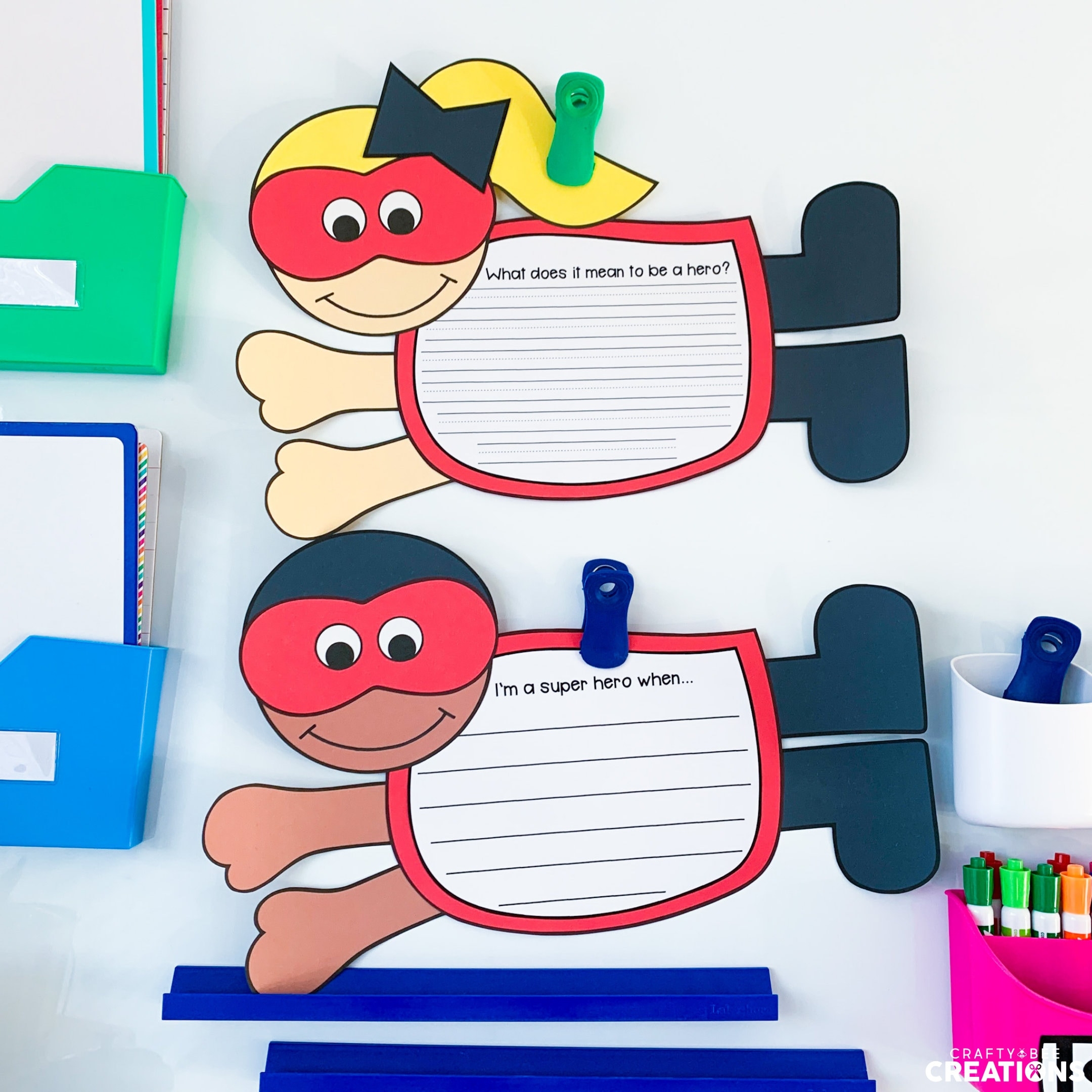 Superhero Craft Super Hero Craftivity Superhero Activities 