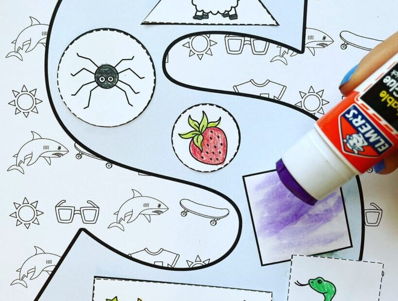 The Letter S Craft For Preschool with Free Printable Templates The Hollydog Blog