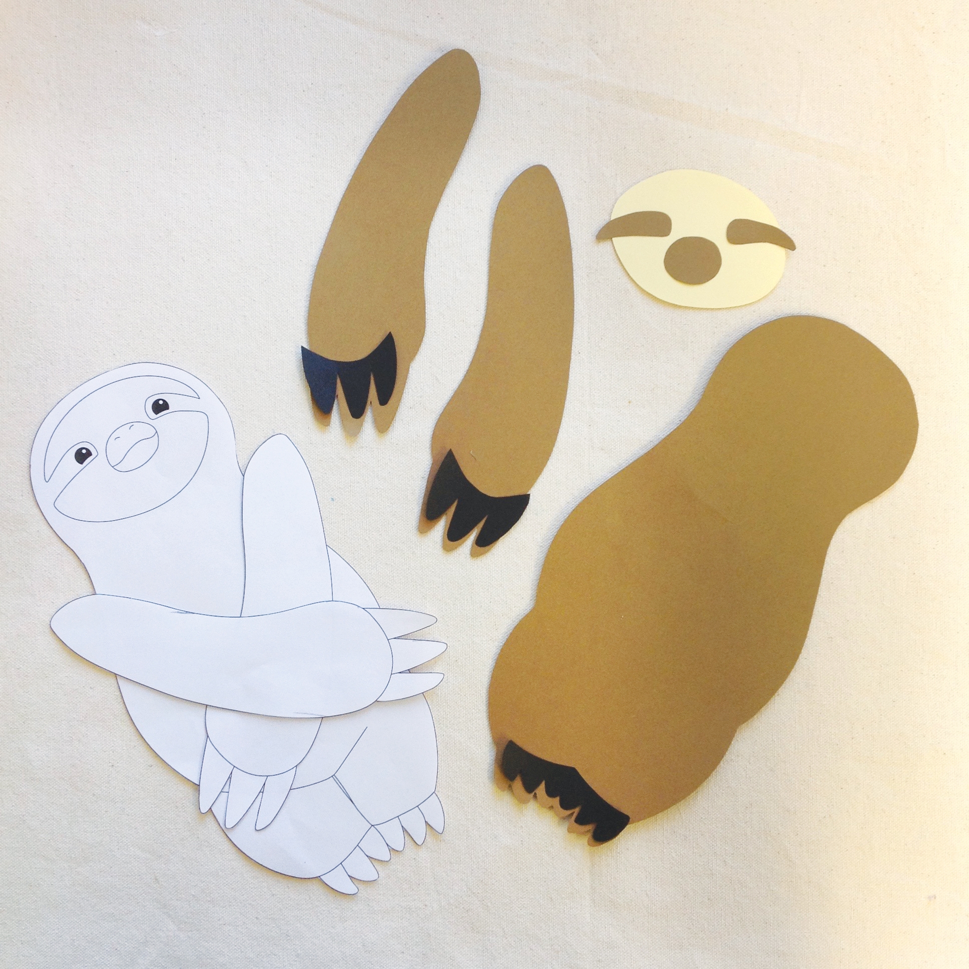 The Sloth Who Came To Stay Book Week CleverPatch Art U0026 Craft Supplies