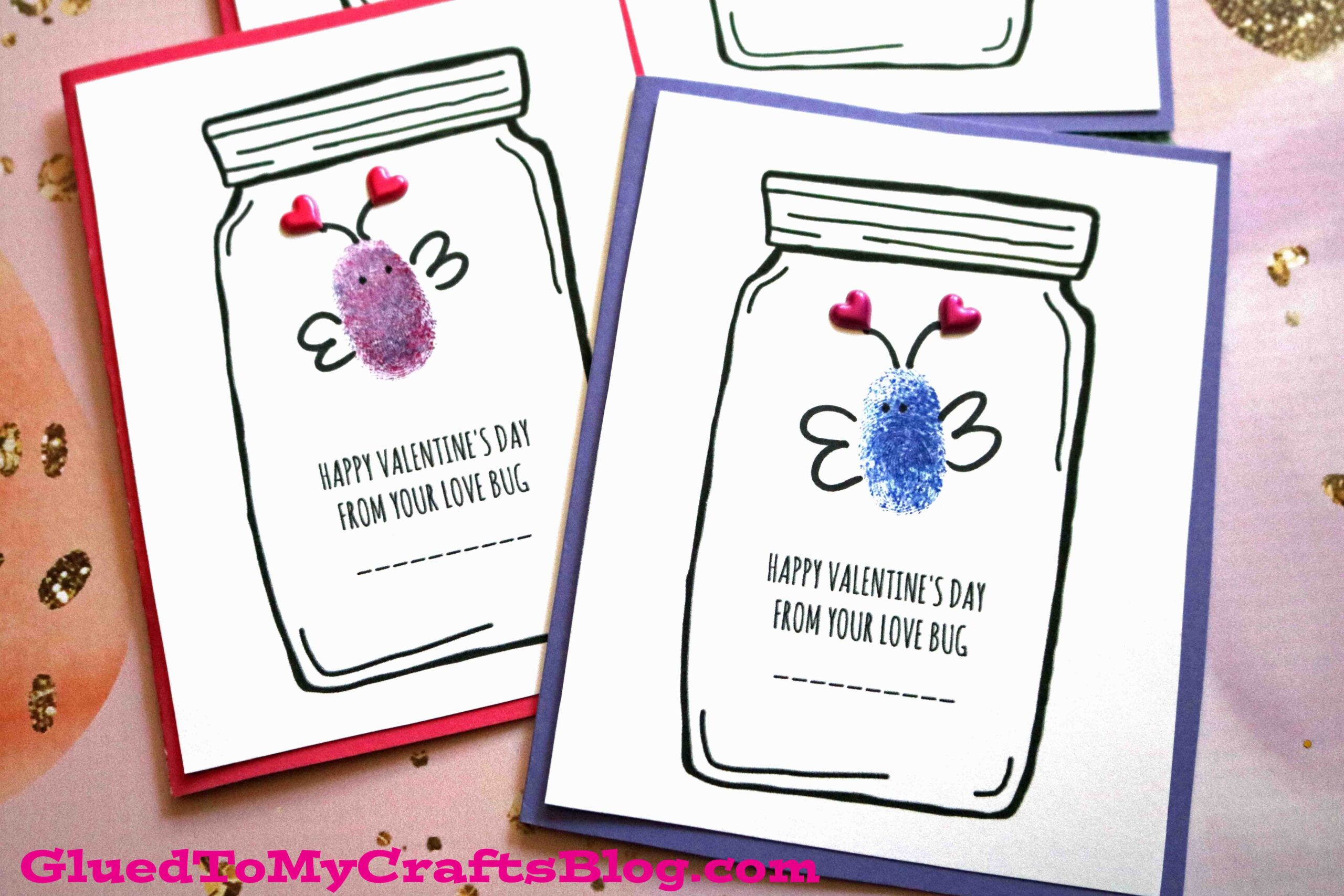 free printable love bug craft template