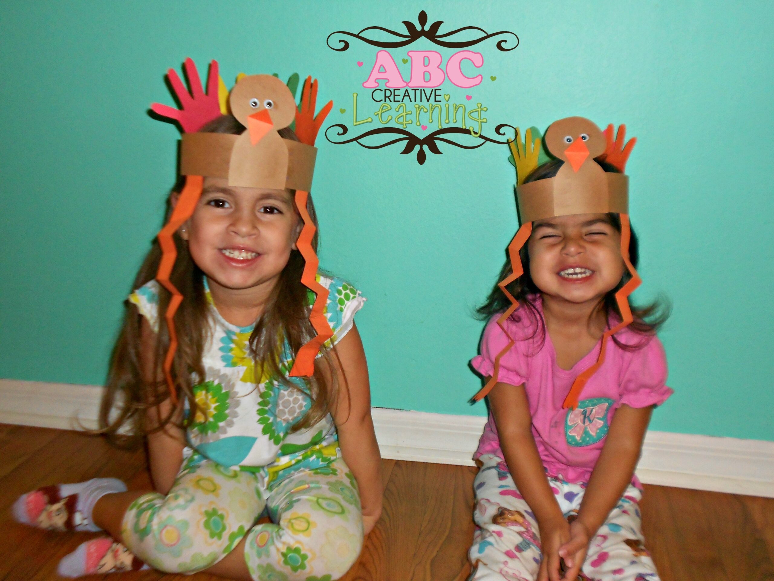 printable turkey headband craft template