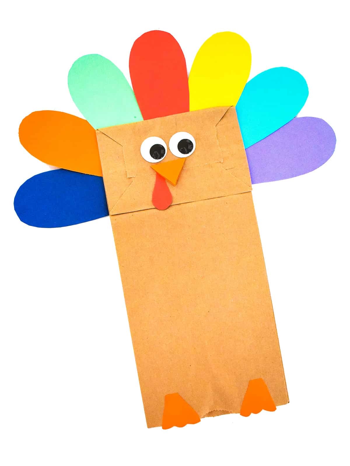 Turkey Paper Bag Craft Kids Activity Zone