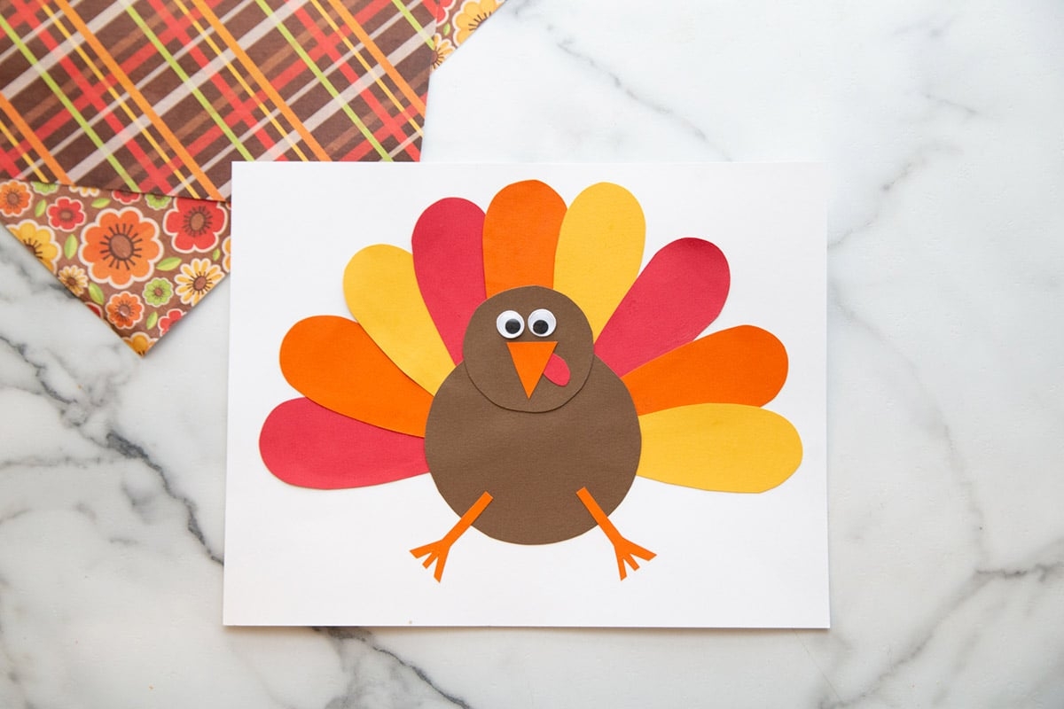 november crafts printable template