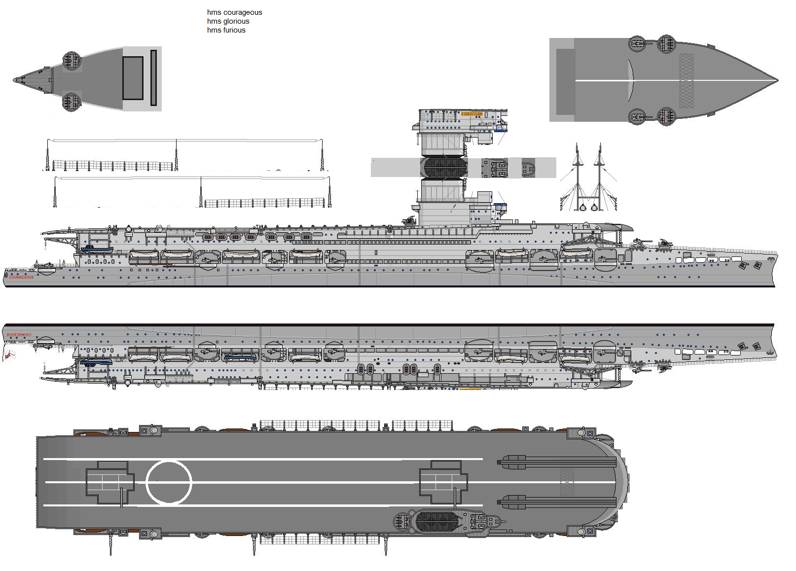 Very Simple Aircraft Carrier Models PaperModelers
