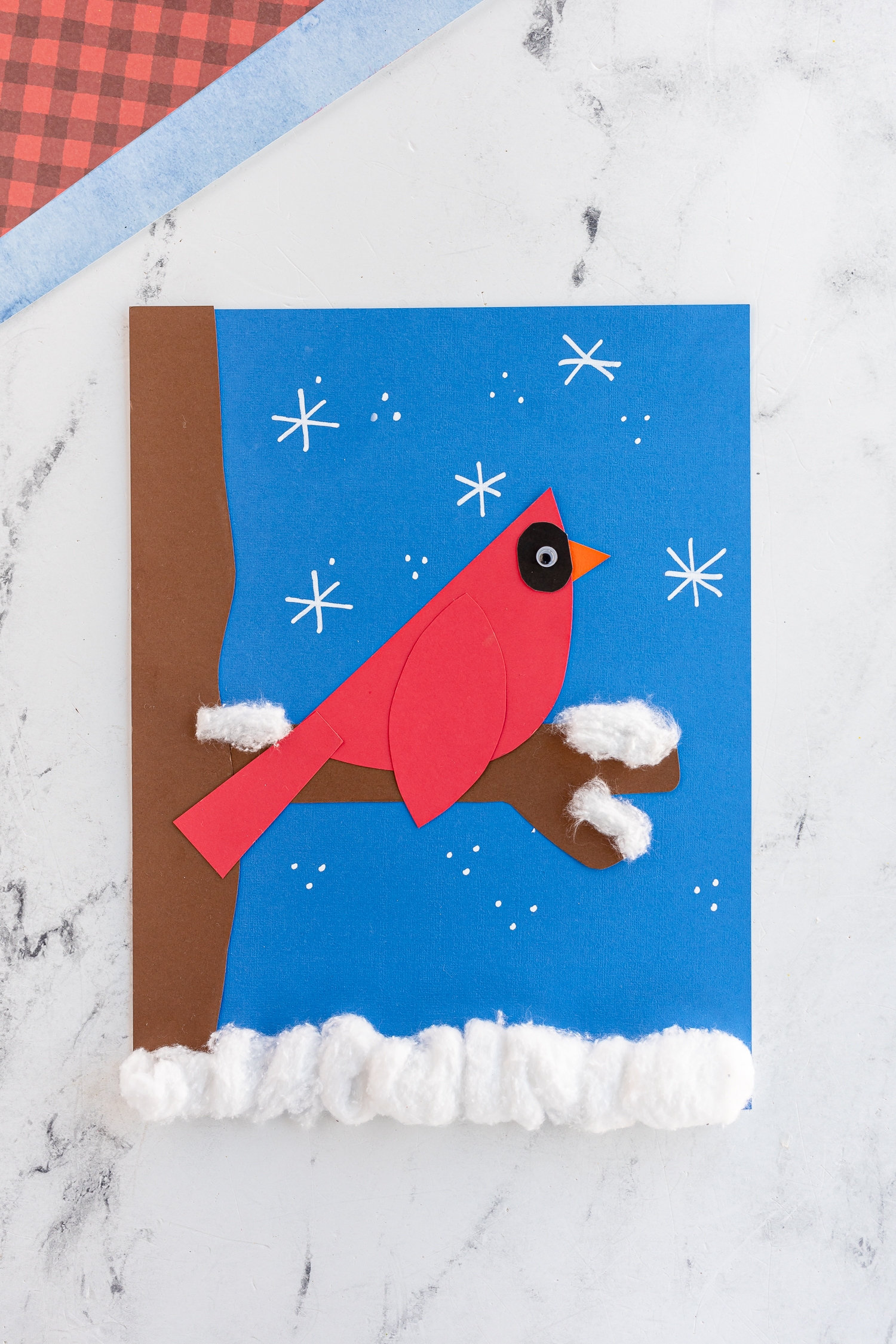 Winter Cardinal Craft mp4
