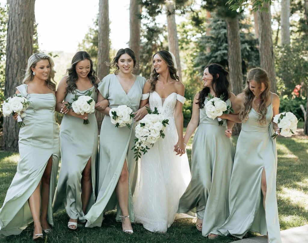 sage color dresses
