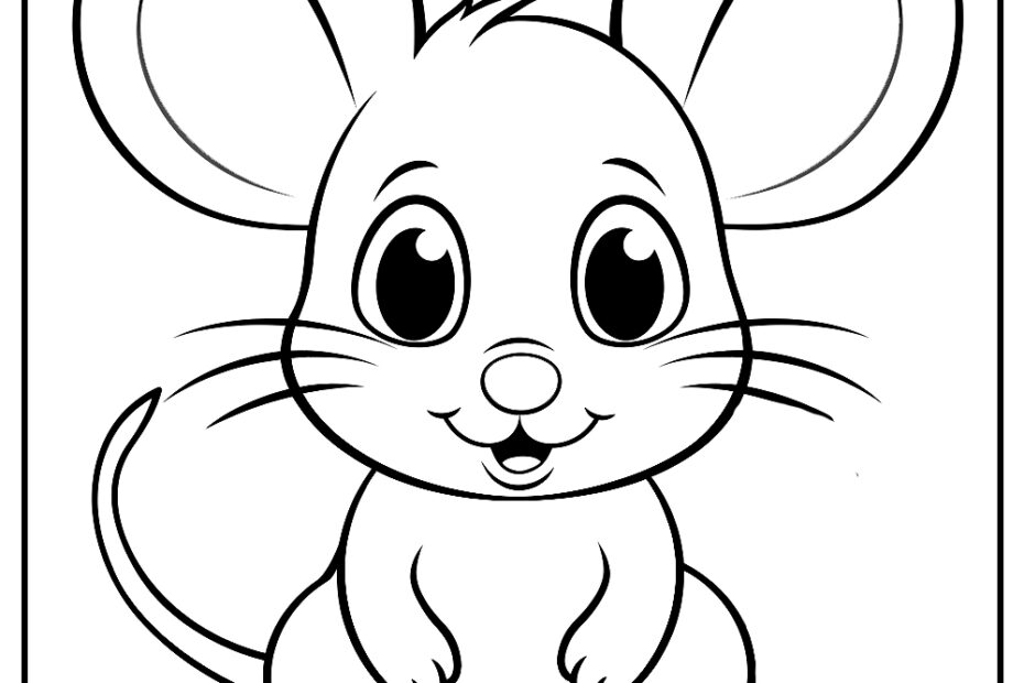 15 Mouse Coloring Pages 100 Free Printables