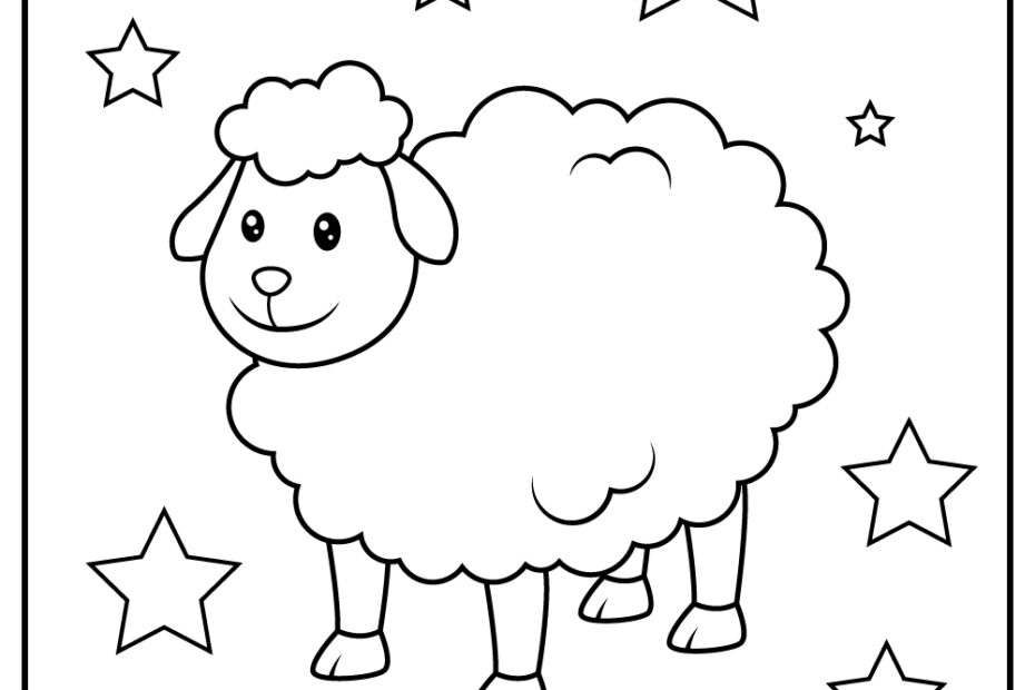 15 Sheep Coloring Pages 100 Free Printables