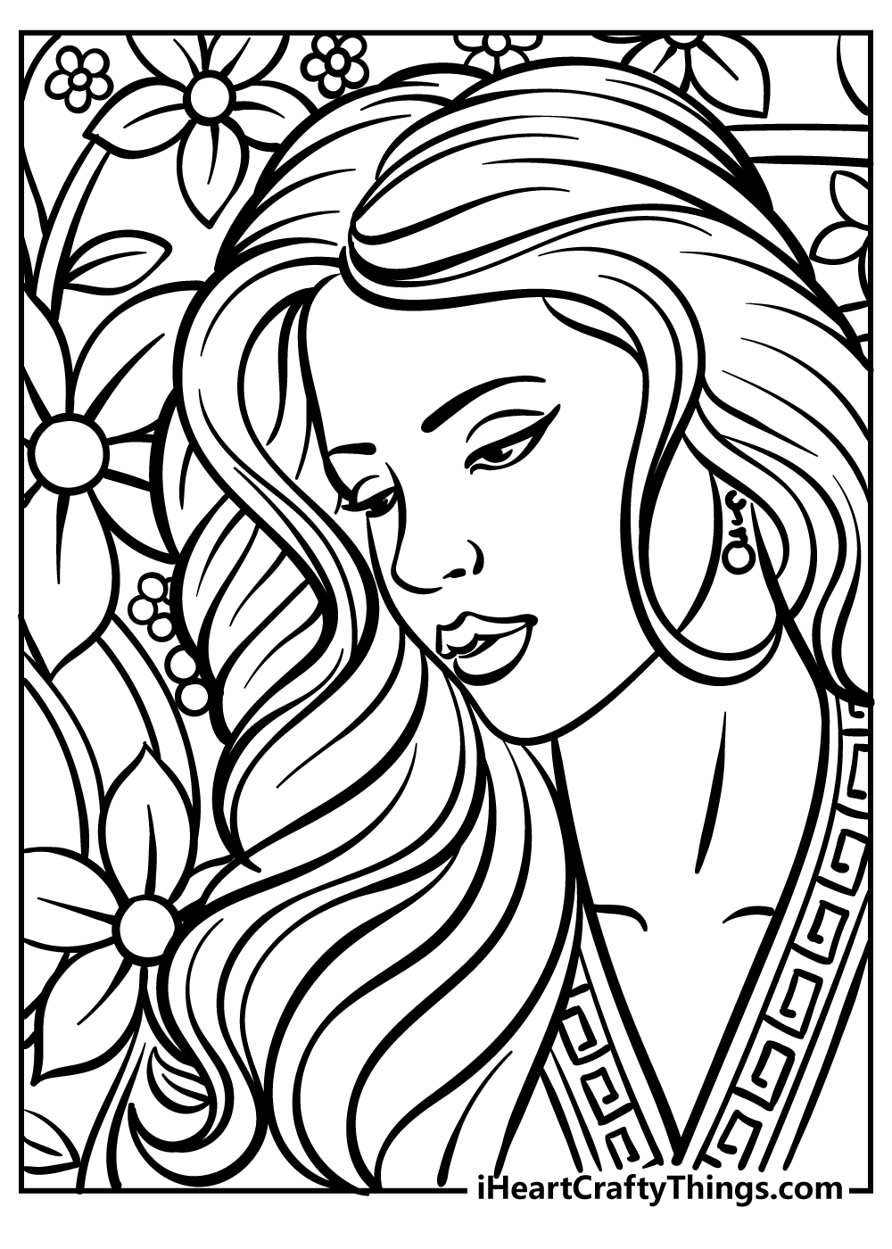 adult coloring printables free