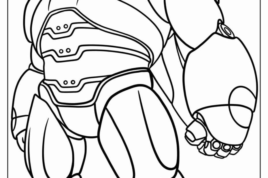 20 Big Hero 6 Coloring Pages Free PDF Printables