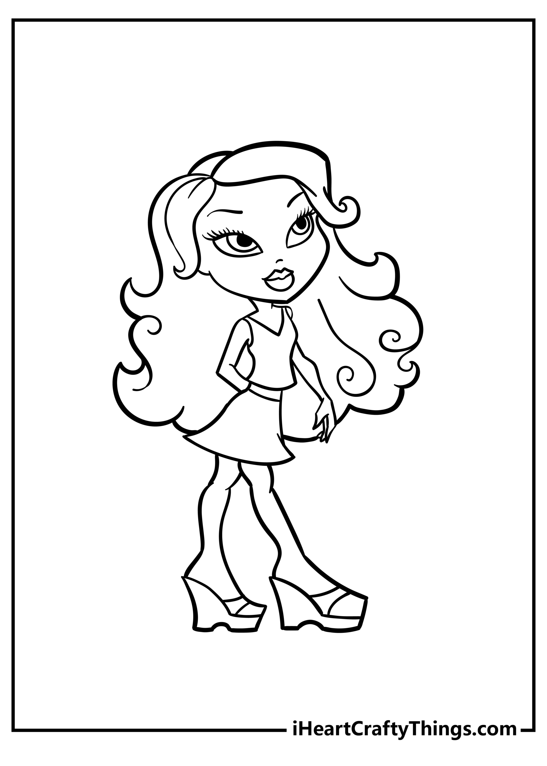 20 Bratz Coloring Pages 100 Free Printables 