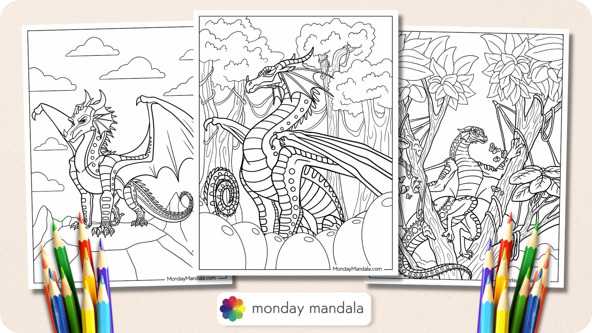 20 Wings Of Fire Coloring Pages Free PDF Printables 