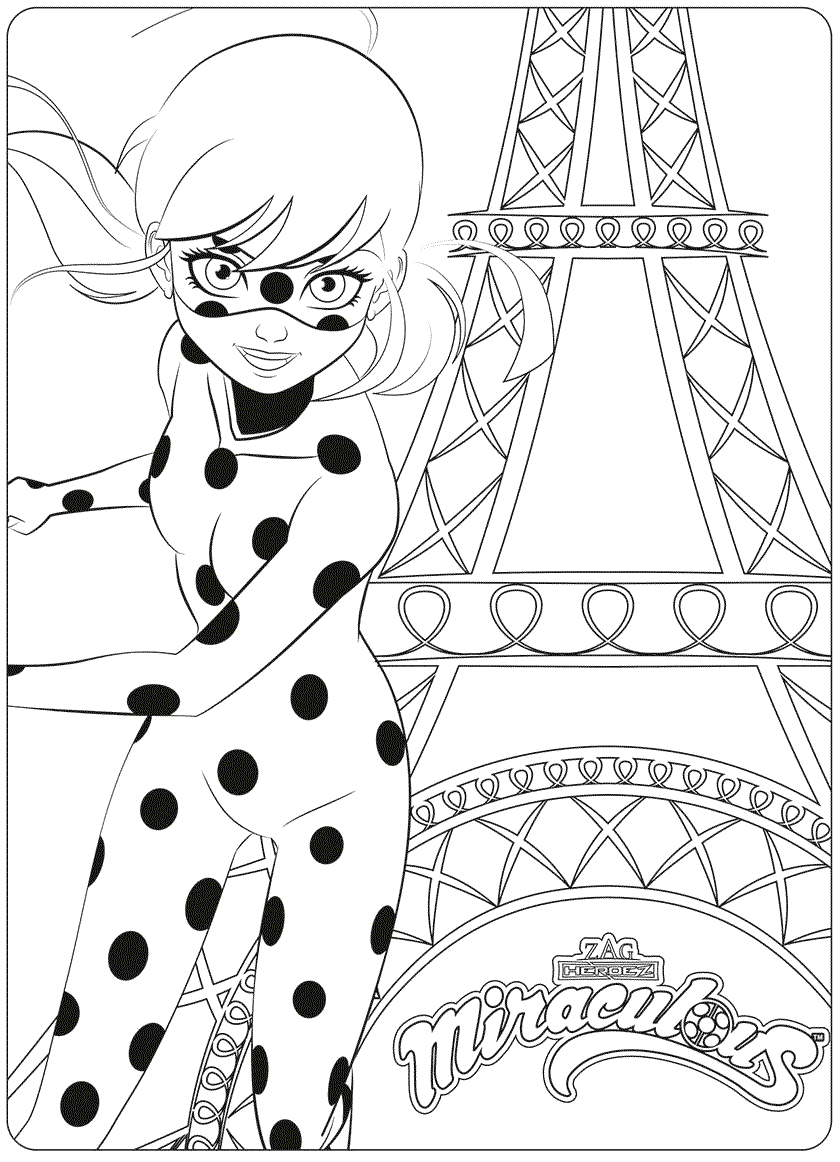 21 Miraculous Ladybug Coloring Pages Free Artsy Pretty Colors