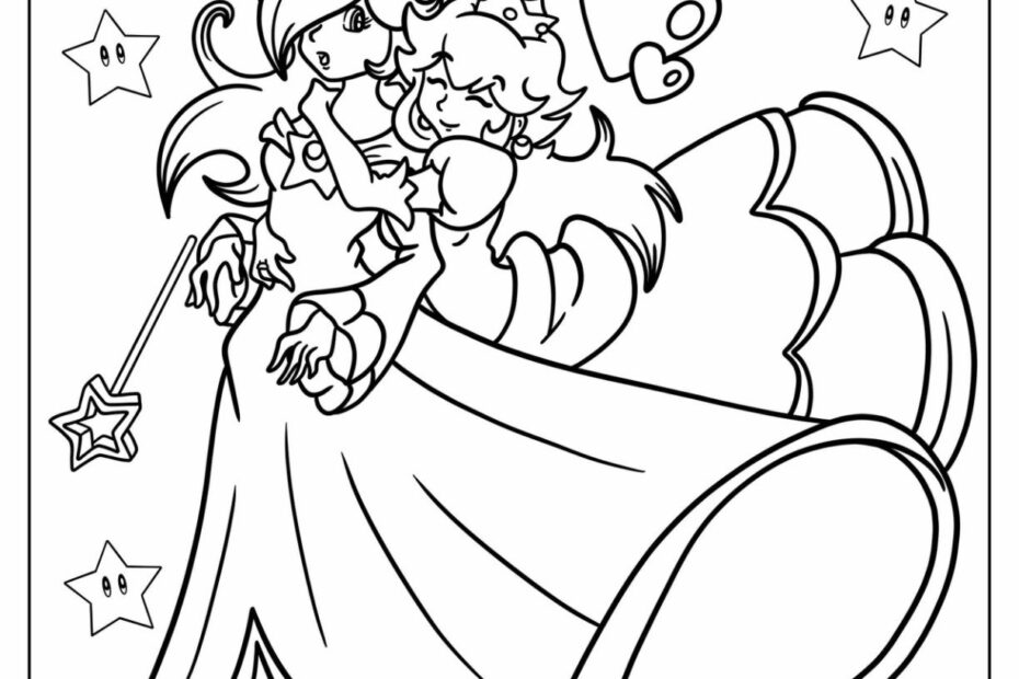 22 Rosalina Coloring Pages Free PDF Printables
