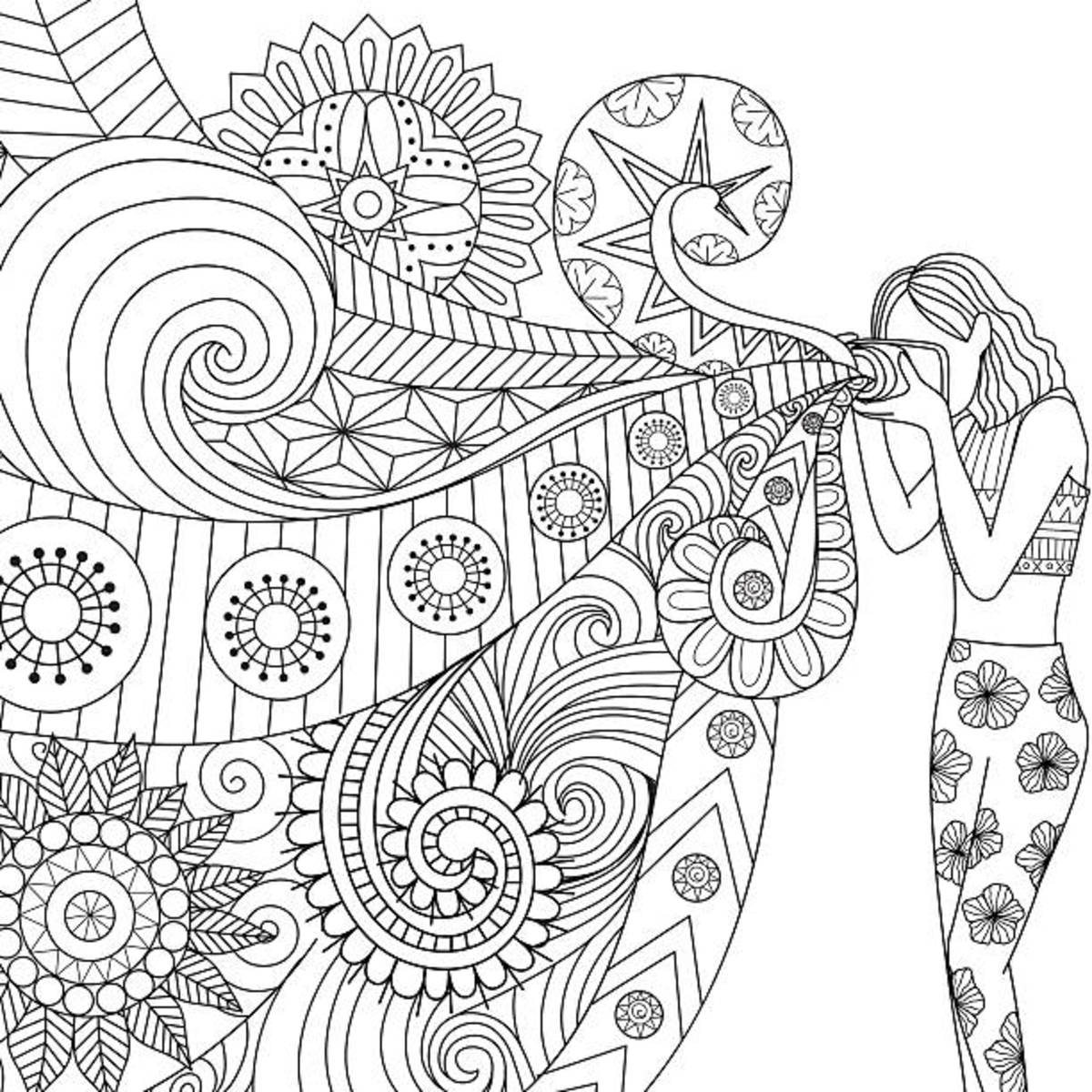coloring for adults printable free