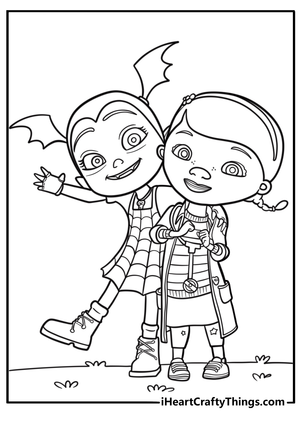 25 Free Vampirina Coloring Pages For Kids
