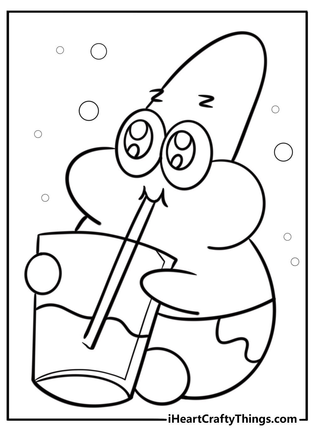 spongebob and patrick pictures to color