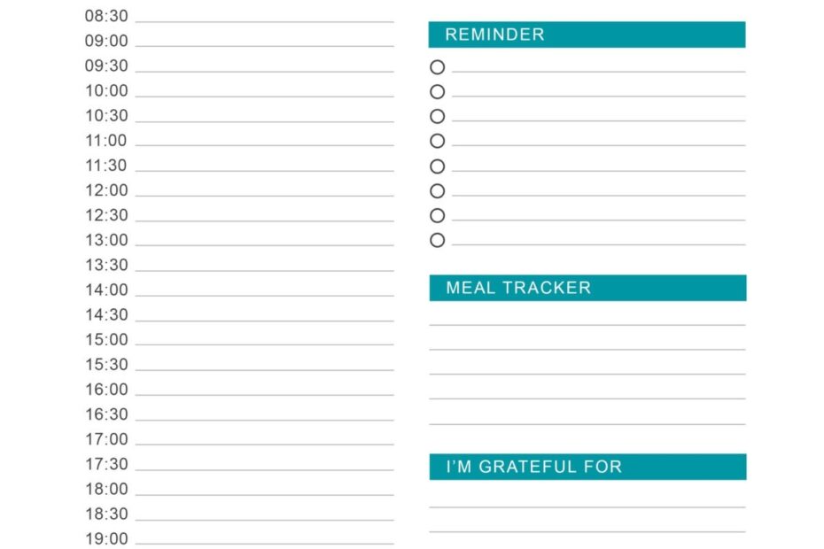 25 Printable Daily Planner Templates FREE In Word Excel PDF