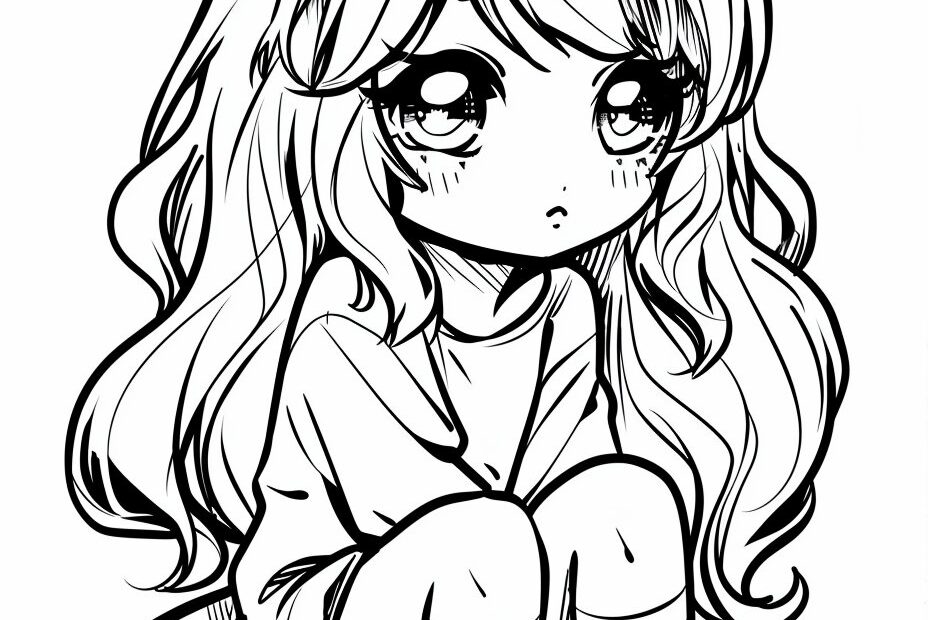 250 Adorable Anime Coloring Pages Printable Digital Download Etsy