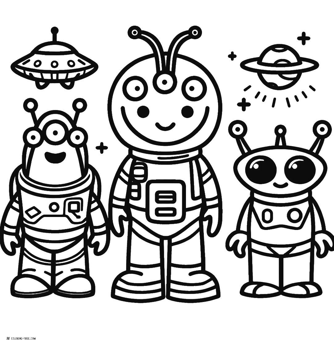 2574 Page Aliens Coloring Page Is A Wonderful Way To Let 