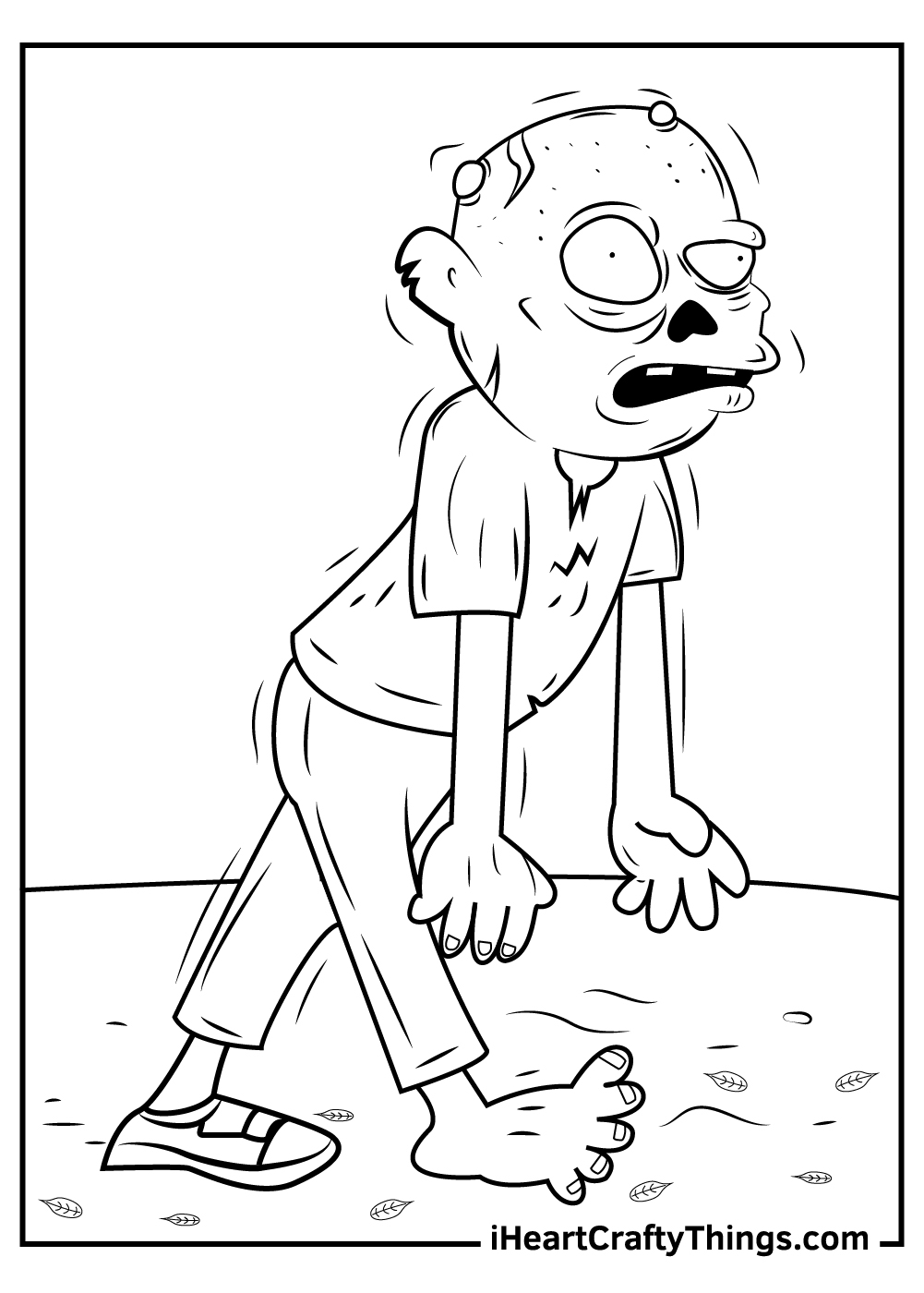 30 Zombie Coloring Pages 100 Free Printables 