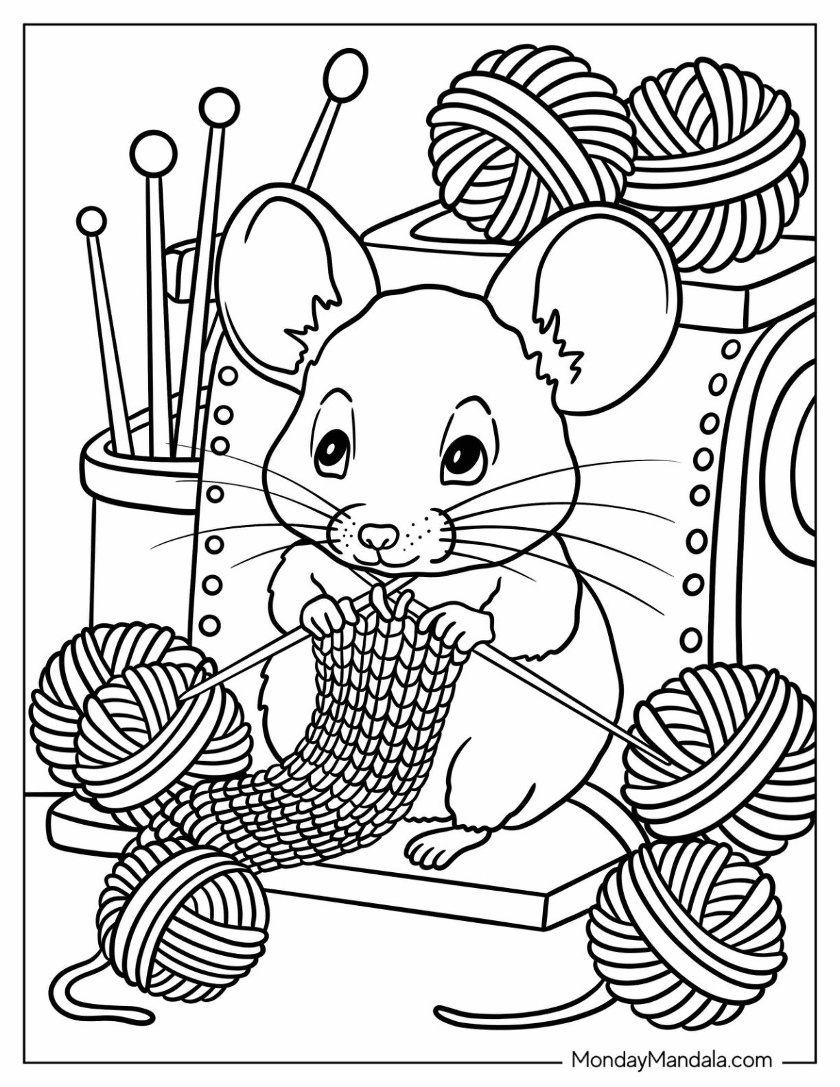 31 Mouse Coloring Pages Free PDF Printables 