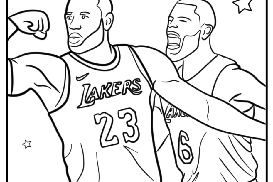 34 New Lebron James Coloring Pages 100 Free To Print