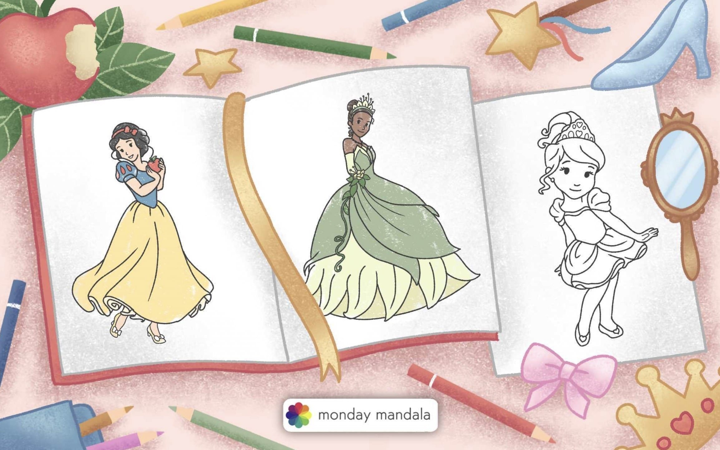 36 Disney Princess Coloring Pages Free PDF Printables 