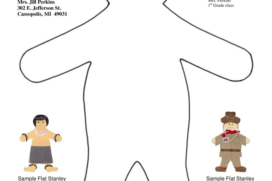 37 Flat Stanley Templates U0026 Letter Examples TemplateLab