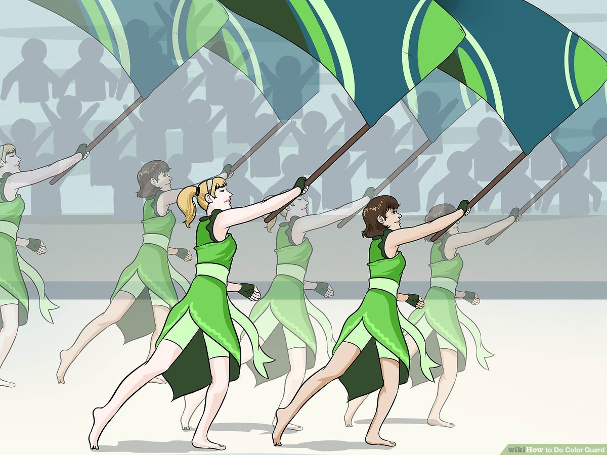 4 Ways To Do Color Guard WikiHow